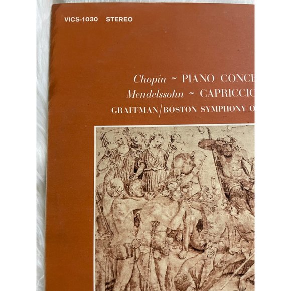 Classical Vinyl Gary Graffman Playing Chopin Piano Concerto No.1 and Mendelsohn - Picture 7 of 10
